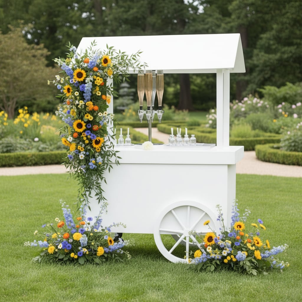 Perfume bar on the candy cart
