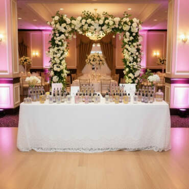 When to Activate The Perfume Bar at Your Wedding