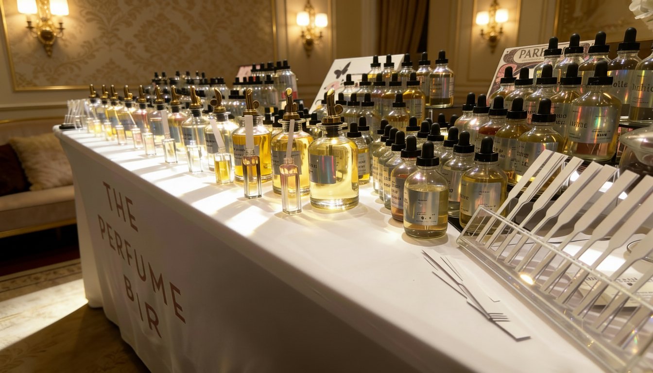 Artisan Perfume Bar Setup