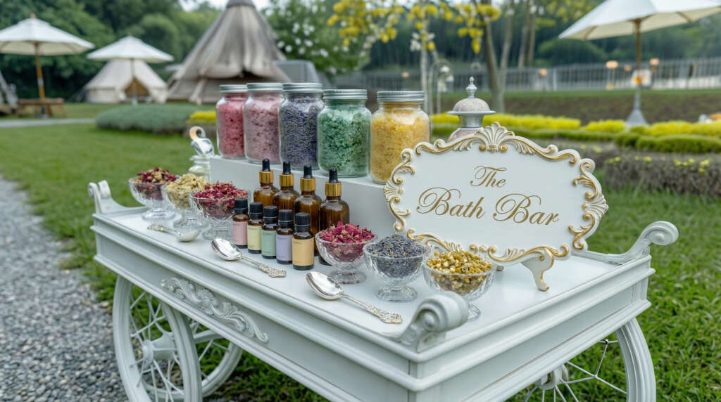 The Bath Bar Chicago, The Bath bar in Chicago, Bath Salt bar Chicago, bath bar for bridal shower, bath bar for wedding, bath bar for baby shower, bath bar for birthday parties, mobile parties for kids Chicago, mobile parties for kids North Shore, affordable mobile parties, kids birthday party ideas