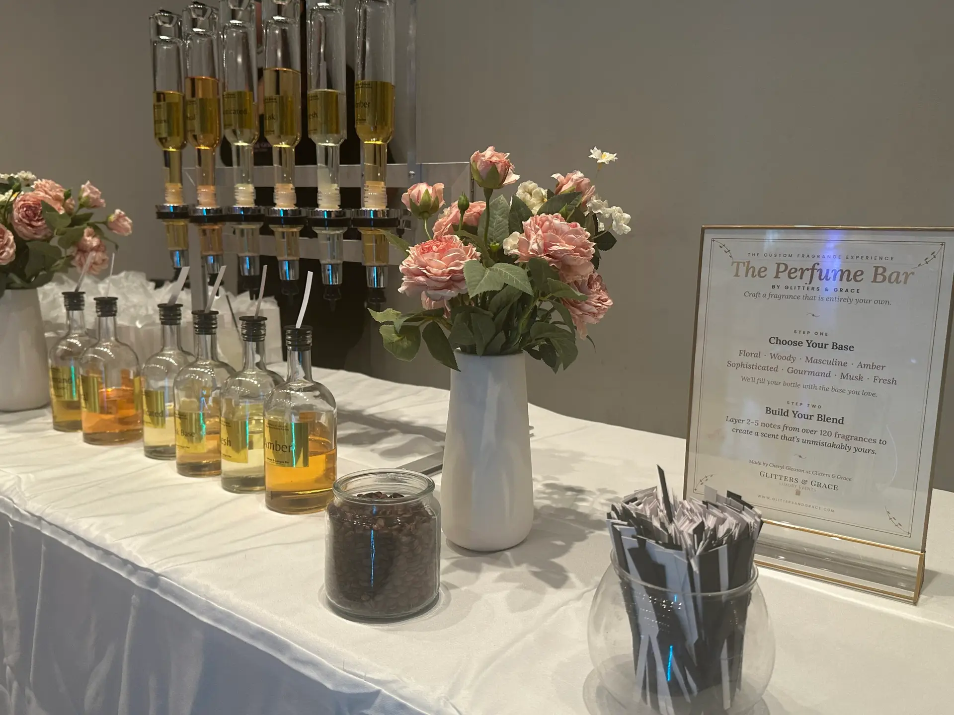 The Full Perfume Bar with more than 120 scents