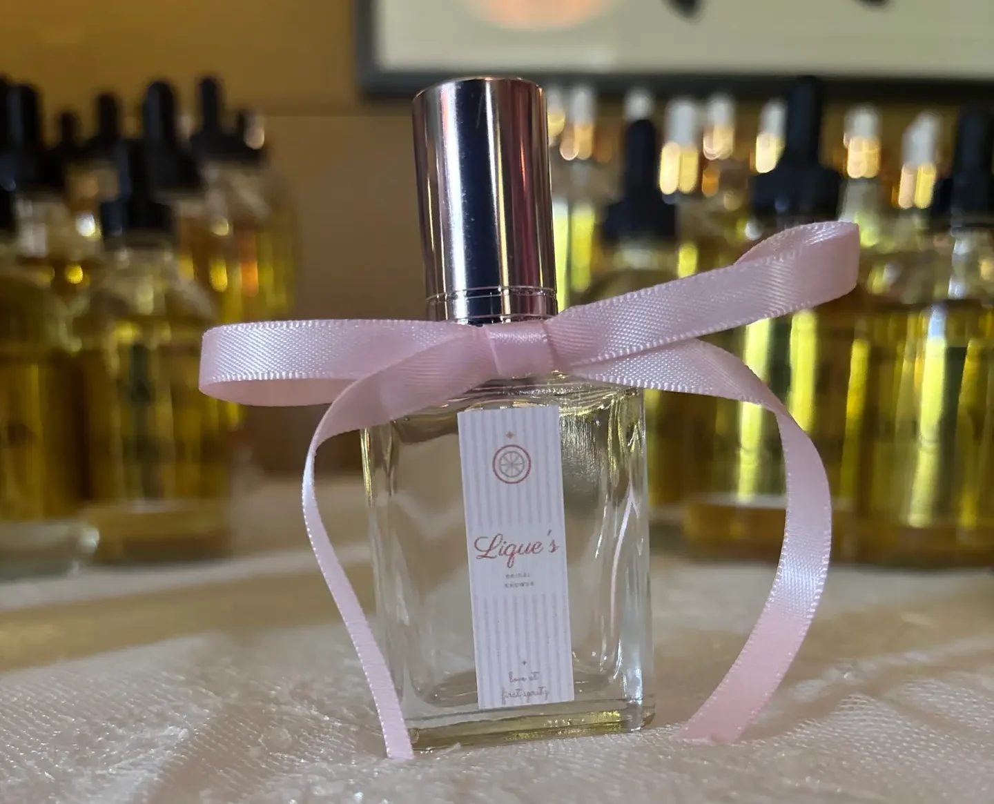Mini perfume bottles with sprayers in 10ml and 15ml sizes for a kids perfume bar