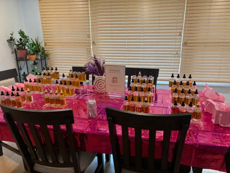 Kids party at a Glitters & Grace bar