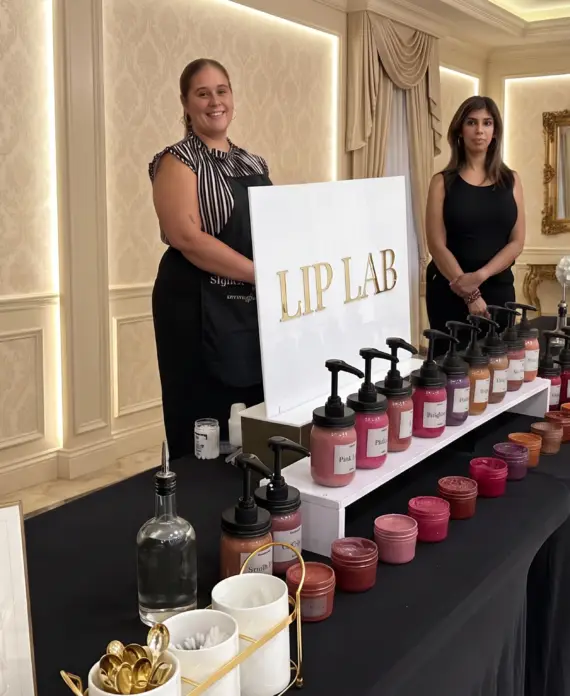 A custom Lip Lab station