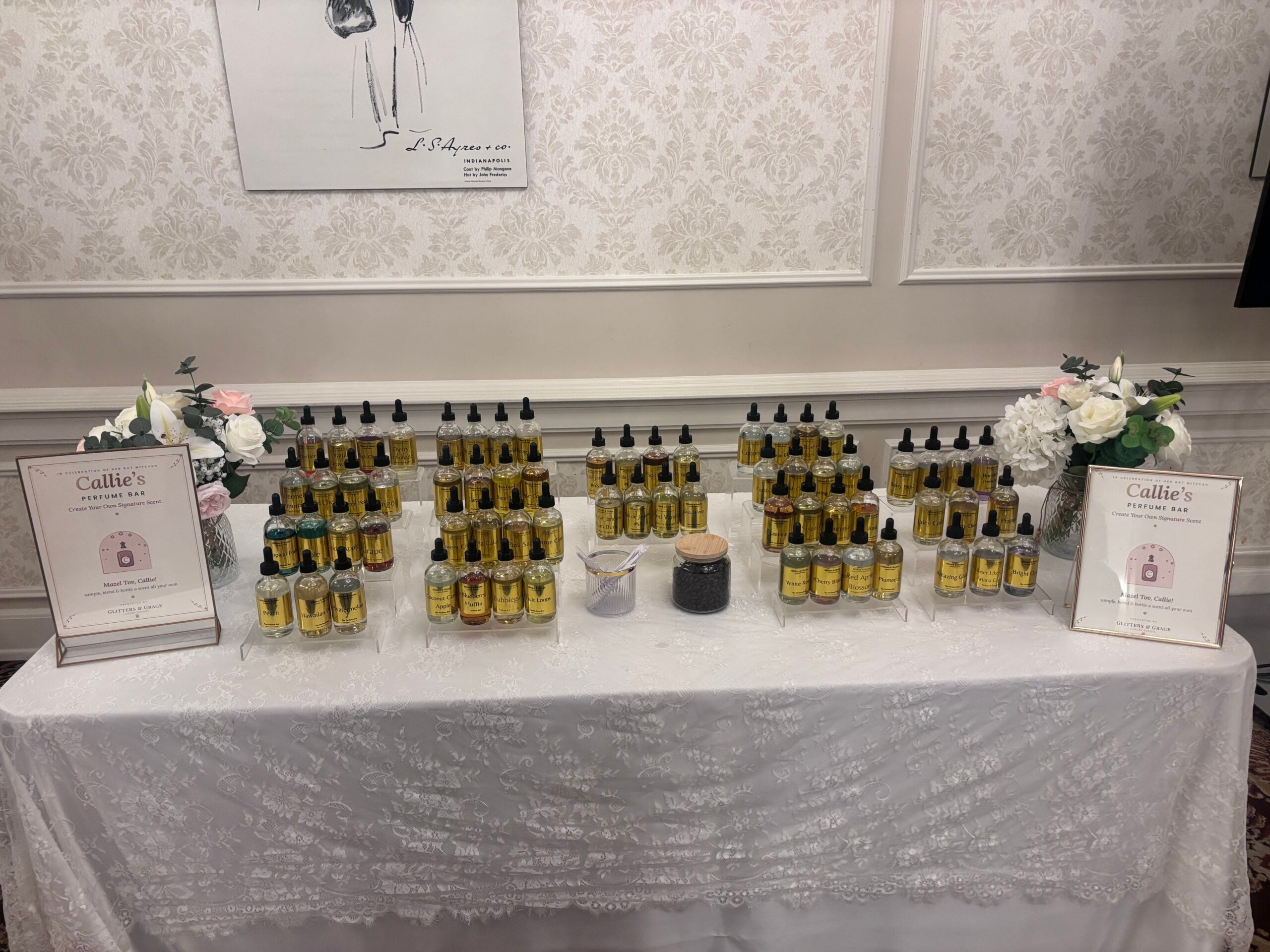 Amber atomizer bottles